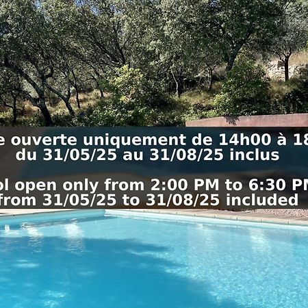 Jolie Annexe Du Mas Dans Le Coeur De La Garrigue Nimoise Villa Nimes Exterior photo